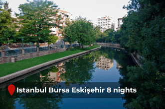 Istanbul, Bursa and Eskisehir